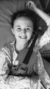 Camille de MALEFETTE - violon, 11 ans